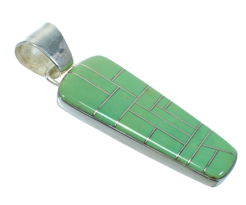 Southwest Turquoise Sterling Silver Jewelry Pendant MX65179
